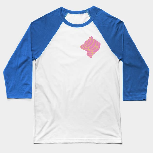 Concha de Oso Pink OSODLUX T-Shirt Baseball T-Shirt by OsoDLUX